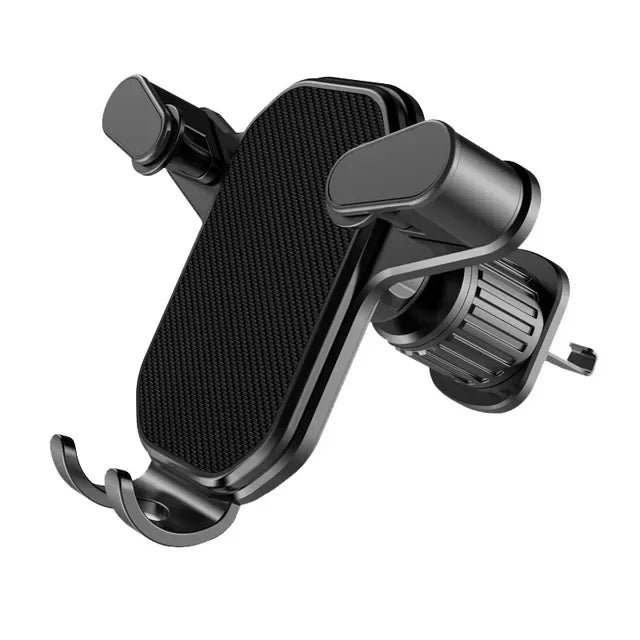 New Air Vent Gravity Car Phone Holder Lock Extension Clip Mount Stand GPS Support Anti-drop Auto Mobile Phone Holder Stand
