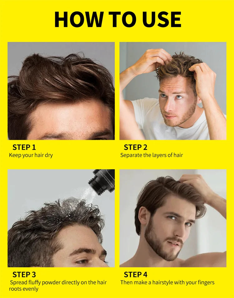 SEVICH Hair Styling Powder 20g Oil Control Matte Finish Fluffy Volume Increase Shaping Hair Powder for Short Hair