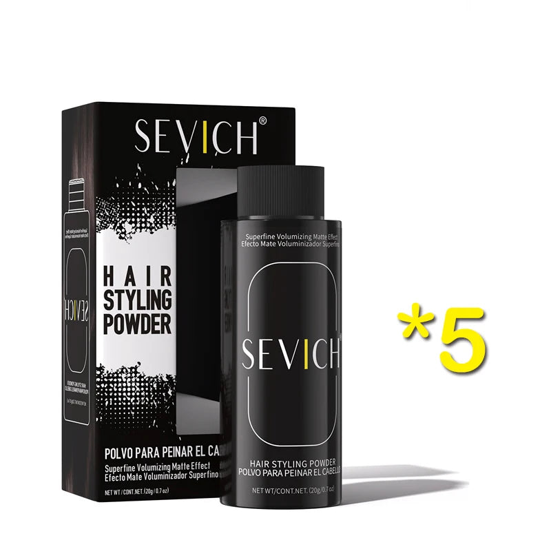 SEVICH Hair Styling Powder 20g Oil Control Matte Finish Fluffy Volume Increase Shaping Hair Powder for Short Hair