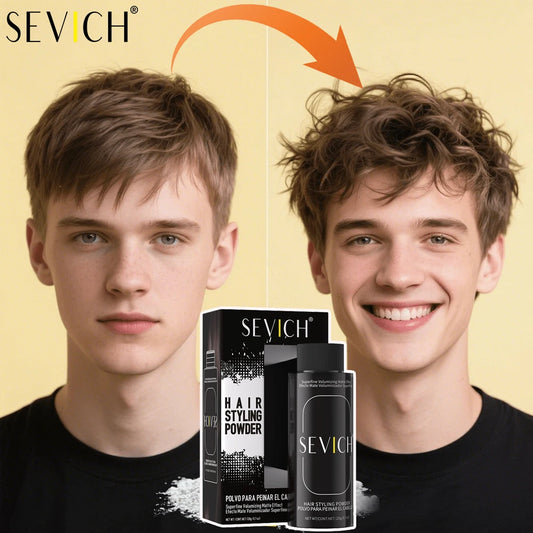 SEVICH Hair Styling Powder 20g Oil Control Matte Finish Fluffy Volume Increase Shaping Hair Powder for Short Hair